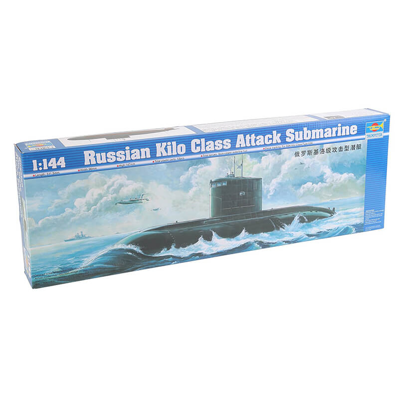 Trumpeter 1/144 Russian Kilo Class Attack Submarine Kit