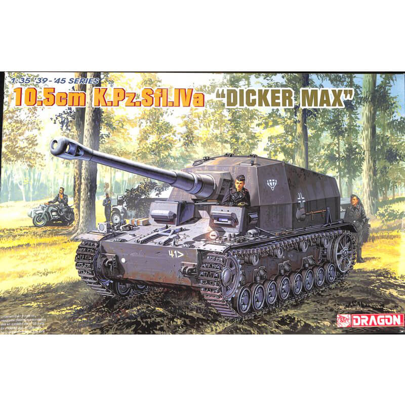 Dragon 1/35 10.5cm K.Pz.Sfl.IVa "Dicker Max" Kit