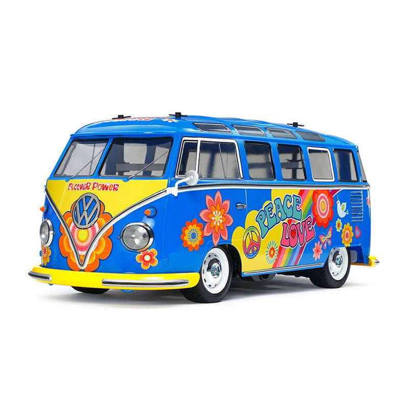 Tamiya 1/10 Volkswagen Type 2 (T1) Flower Power M-05 Chassis RC Kit