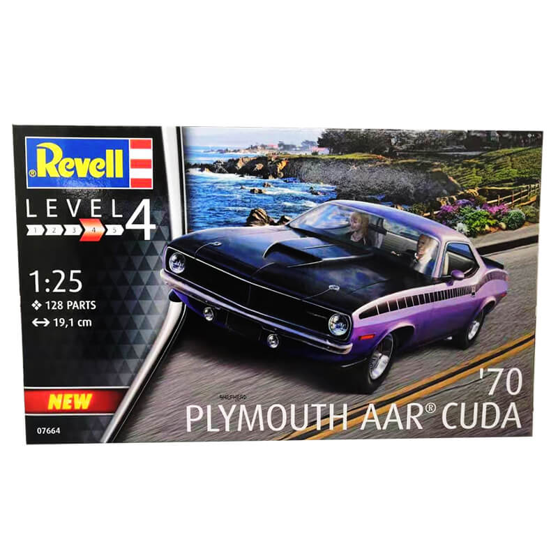 Revell 1/25 '70 Plymouth AAR Cuda Kit