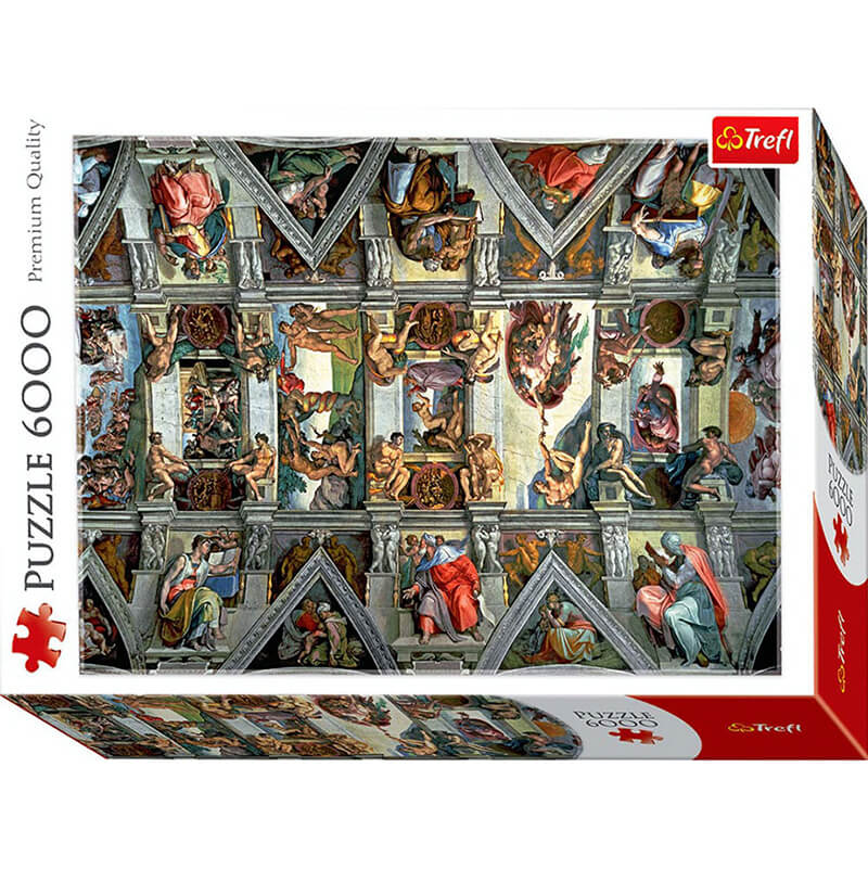 Sistine Chape Ceiling; Michelangelo Buonarroti 6000pc Puzzle