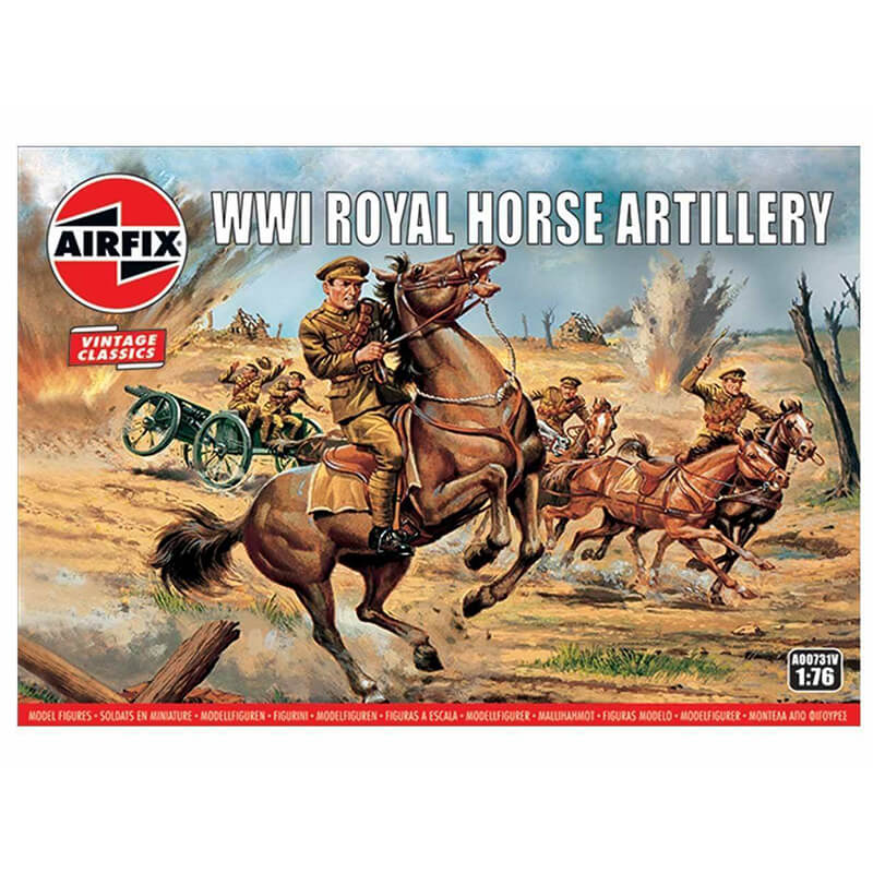 Airfix 1/76 WWI Royal Horse Artillery Kit
