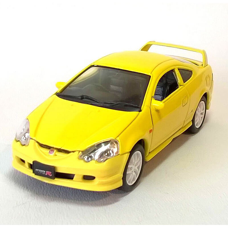 Welly 1/34 Honda Integra Type R (Yellow)