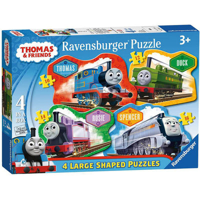 Thomas & Friends Thomas The Tank 10/12/14/16pc 4 In A Box Jigsaw Puzzles