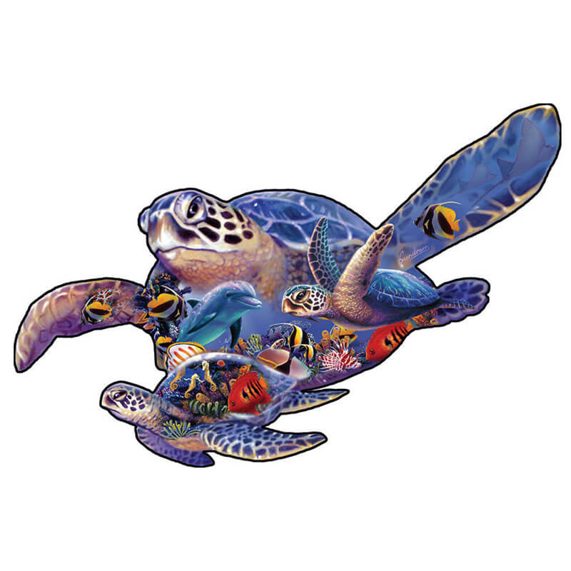 Swimming Lesson by Steve Sundram 1000pc Puzzle