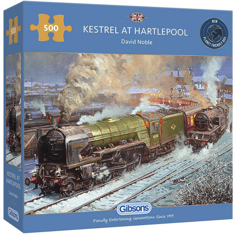 Kestrel At Hartlepool By David Noble 500pc Puzzle