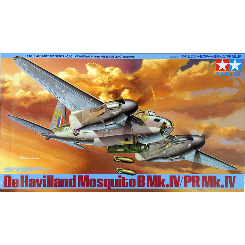 Tamiya 1/48 De Havilland Mosquito B Mk.IV/PR Mk.IV Kit