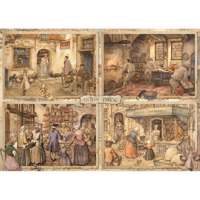 Bakers From The 19th Century 1000pc Puzzle