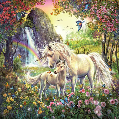 Beautiful Unicorns 3x49pcs Puzzle