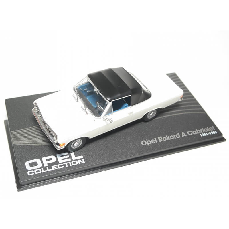 MAG 1/43 Opel Rekord A Cabriolet (1963-1965) (White/Black Roof)