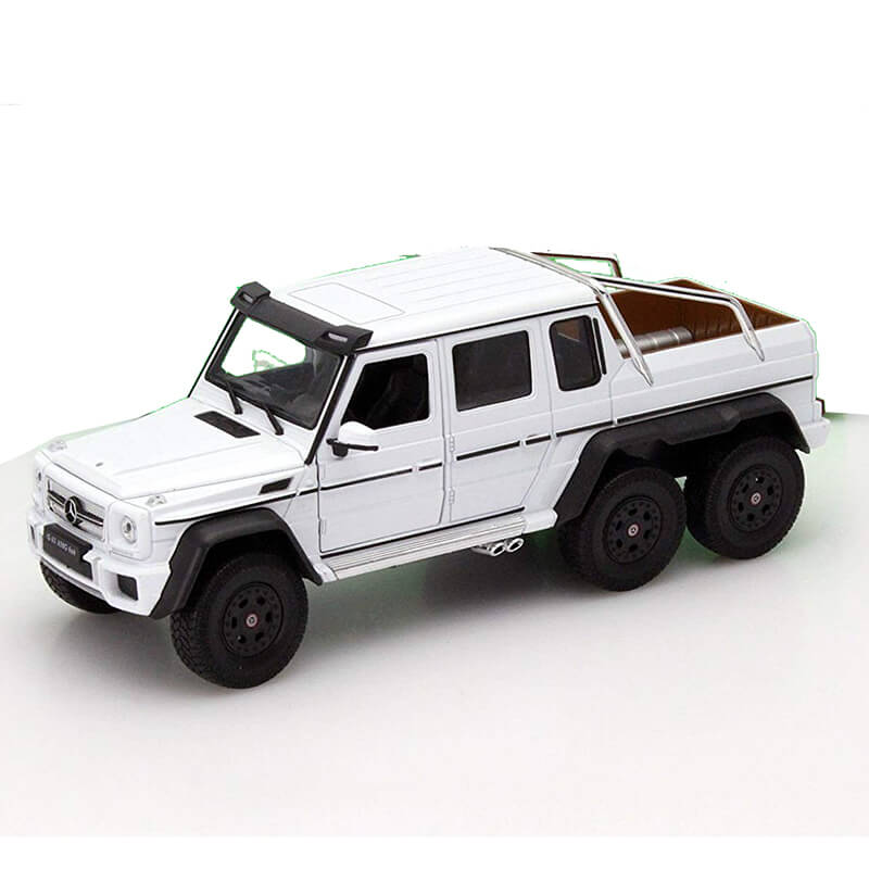 Welly 1/24 Mercedes-Benz G63 AMG 6x6 (White)