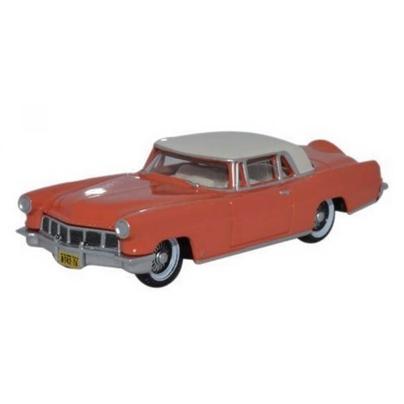 Oxford 1/87 1957 Continental MkII (Island Coral/Starmist White)