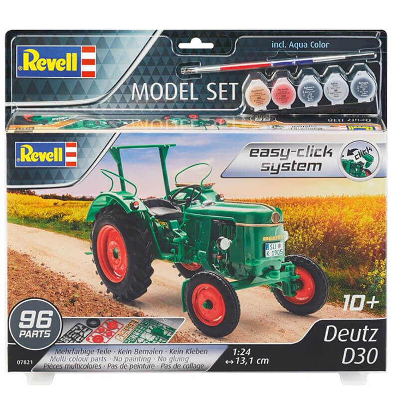 Revell 1/24 Deutz D30 Tractor Model Set