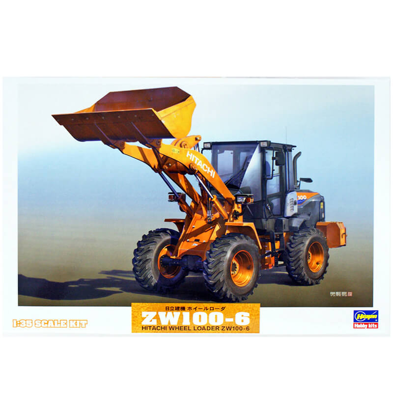Hasegawa 1/35 Hitachi Wheel Loader ZW100-6 Kit