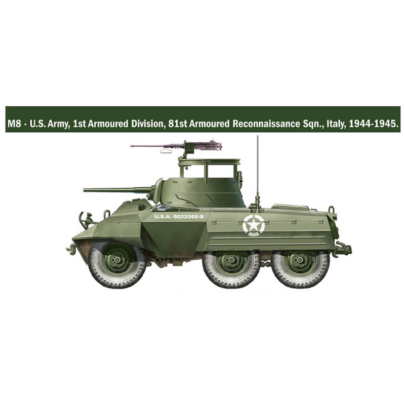 Italeri 1/56 M8/M20 Kit