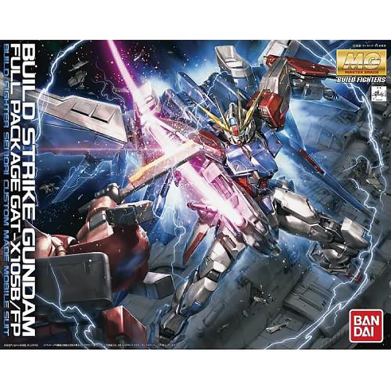 Bandai 1/100 MG Build Strike Gundam Full Package GAT-X105B/FD Kit
