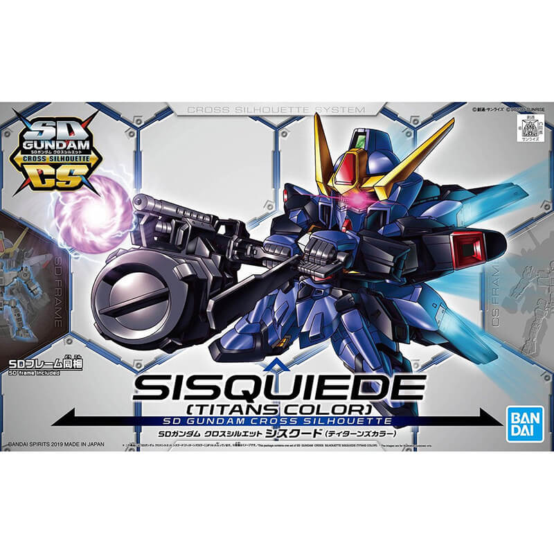 Bandai SD Gundam Cross Silhouette Sisquiede (Titans Color) Kit