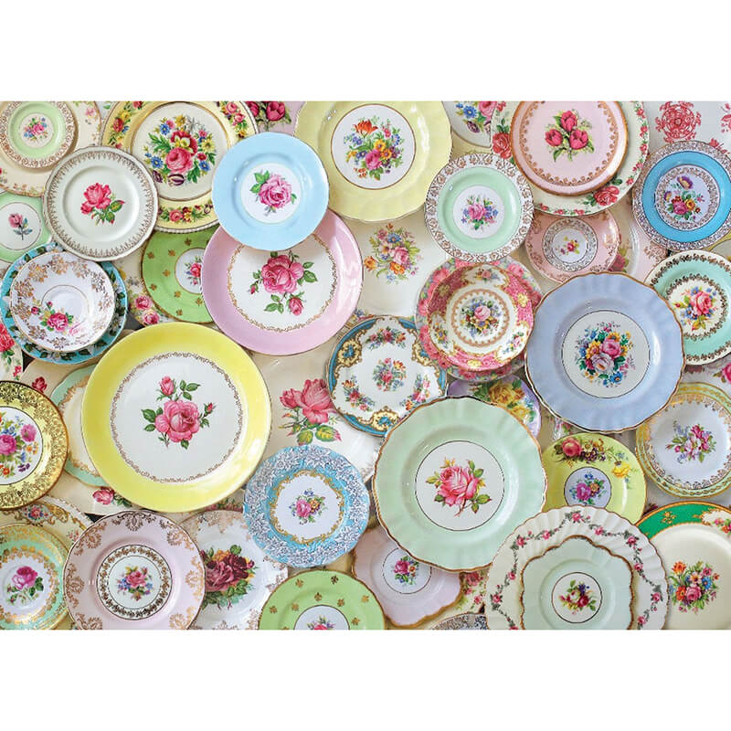 Plate Collection 1000pc Puzzle