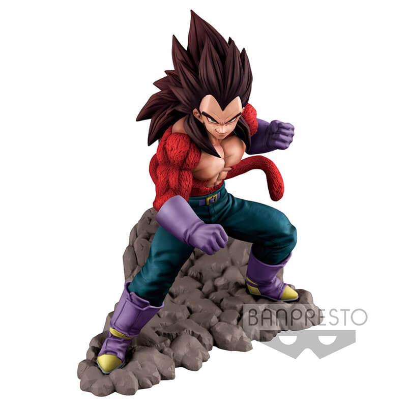 Dragon Ball Z Dokkan Battle: 4th Anniv. Super Saiyan 4 Vegeta Figure