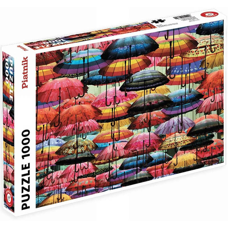 Colorful Umbrellas 1000pc Puzzle