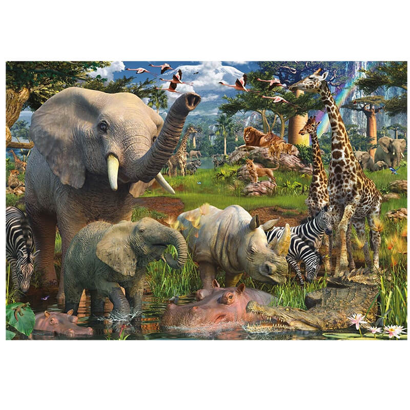 At the Waterhole 18000pcs Puzzle