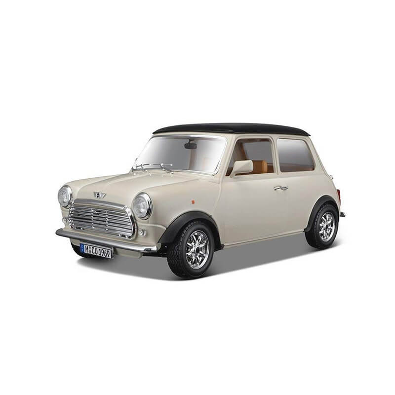 Bburago 1/18 Mini Cooper (1969) - Cream
