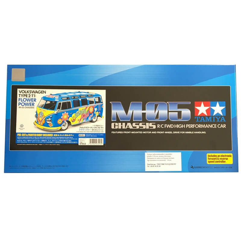 Tamiya 1/10 Volkswagen Type 2 (T1) Flower Power M-05 Chassis RC Kit
