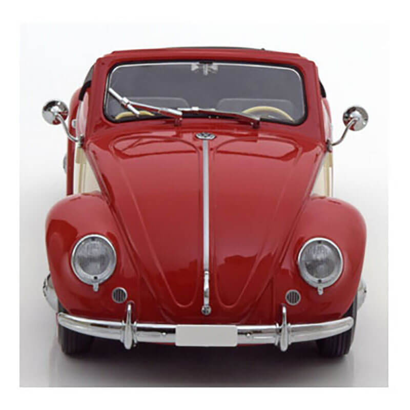 KK-Scale 1/18 Volkswagen Hebmüller Cabriolet (1949) (Red/Cream)