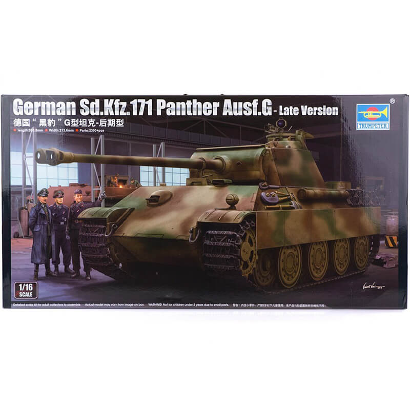Trumpeter 1/16 German Sd.Kfz.171 Panther Ausf.G- Late Version Kit