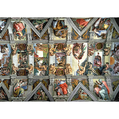 Sistine Chape Ceiling; Michelangelo Buonarroti 6000pc Puzzle
