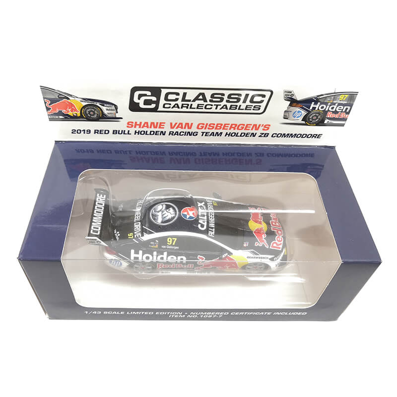 Classic Carlectables 1/43 2019 Red Bull Holden Racing Team ZB Commodore (S. V. Gisbergen)