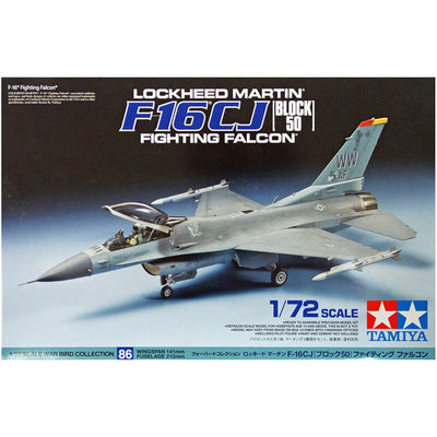Tamiya 1/72 Lockheed Martin F-16CJ Fighting Falcon Kit