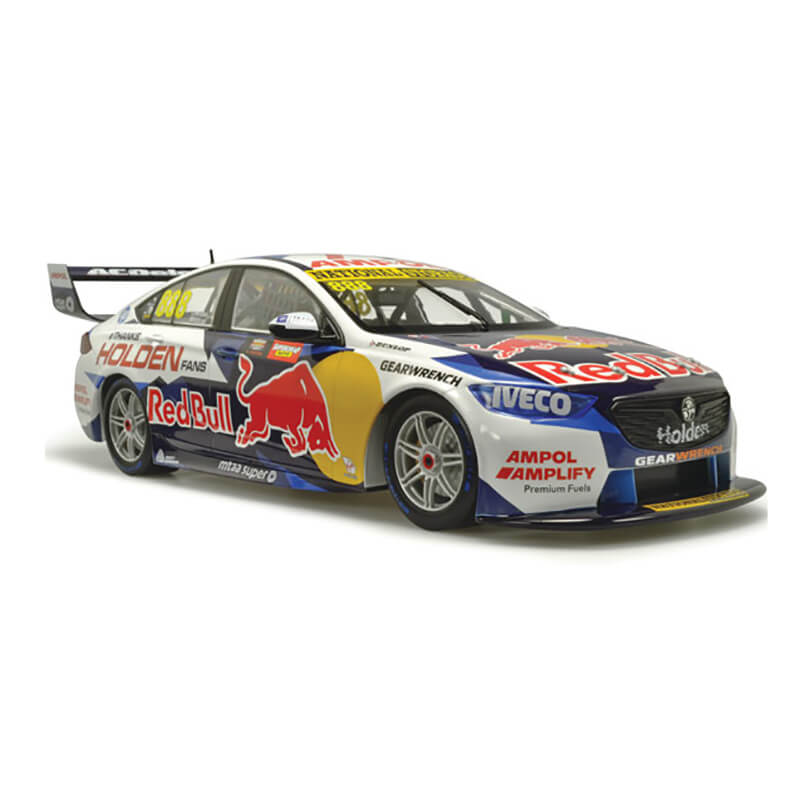 Classic Carlectables 1/18 Jamie Whincup & Craig Lowndes Final Holden Factory Supercar 2020 Red Bull Holden Racing Team Holden ZB Commodore