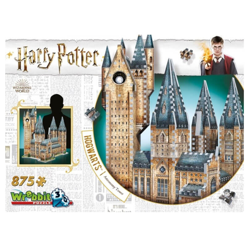Harry Potter Hogwarts Astronomy Tower 875pc 3D Puzzle