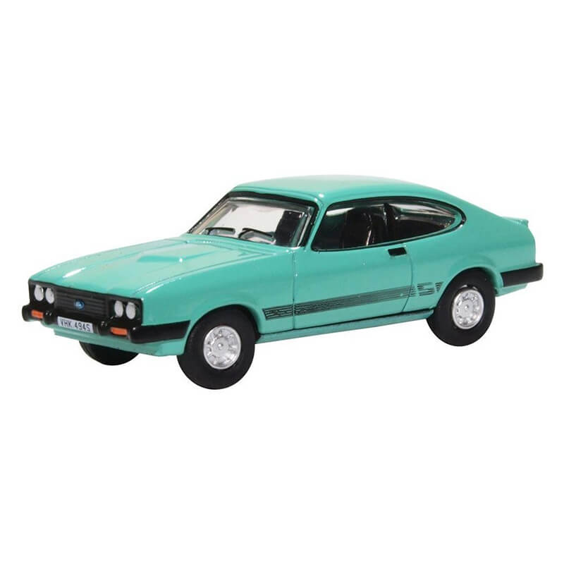 Oxford 1/76 Ford Capri MkIII (Peppermint Sea Green)