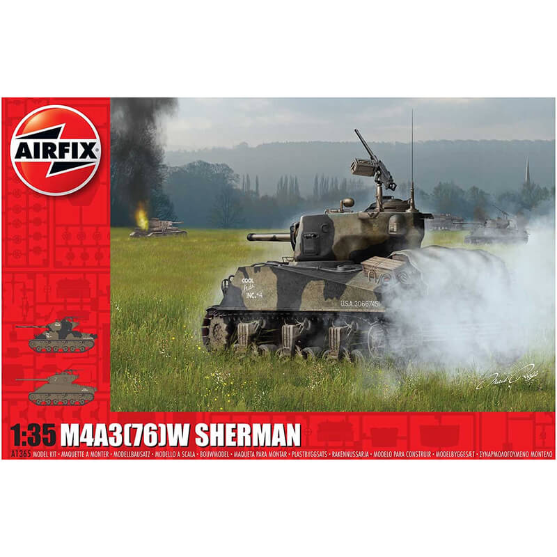 Airfix 1/35 M4A3(76)W Sherman Kit