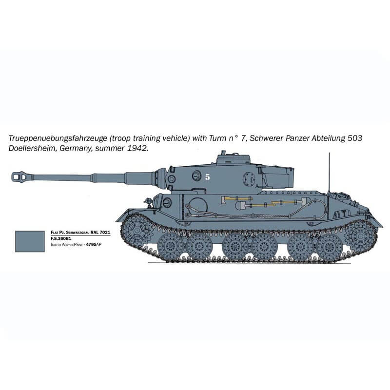 Italeri 1/35 VK 4501(P) Tiger Ferdinand Kit