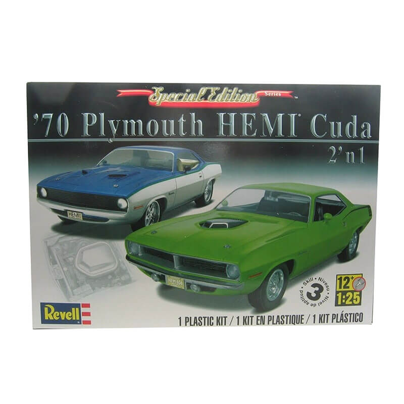 Revell 1/25 '70 Plymouth HEMI Cuda 2 'n 1 Kit