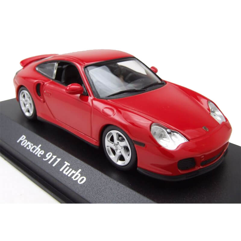 Minichamps x Tarmac Works 1/43 Porsche 911 Turbo (996) 1999 Red