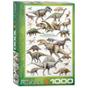 Dinosaurs of the Cretaceous Period 1000pc Puzzle