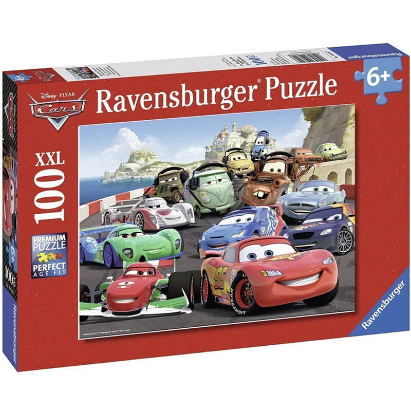 Disney Pixar Cars Explosive Racing 100pcs Puzzle