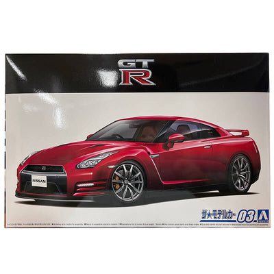 Aoshima 1/24 Nissan R35 GT-R Pure Edition '14 Kit