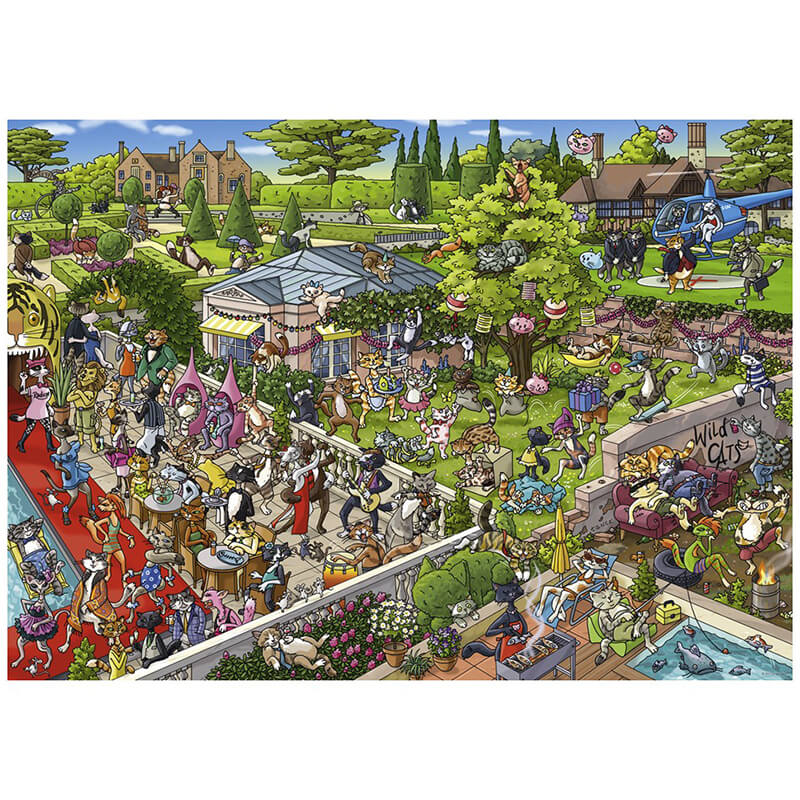 Party Cats By Tanck 1000pcs Puzzle