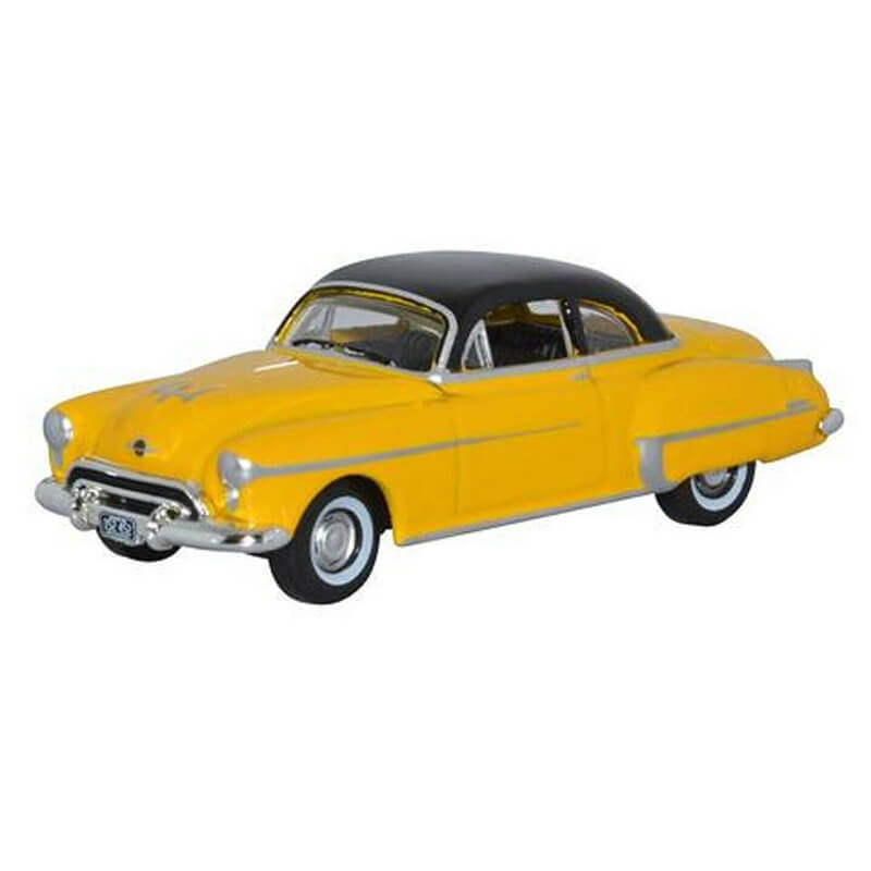 Oxford 1/87 Oldsmobile Rocket 88 Coupe 1950 (Yellow/Black)