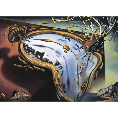 Soft Watch at the Moment of its First Explosion by Salvador Dali 1000pc Puzzle