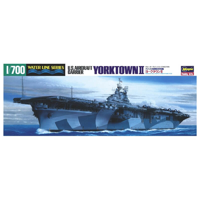 Hasegawa 1/700 U.S.Aircraft Carrier Yorktown II Kit