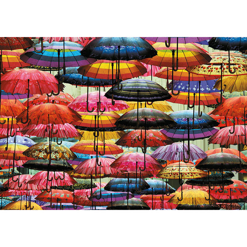 Colorful Umbrellas 1000pc Puzzle