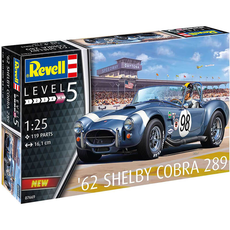 Revell 1/25 62 Shelby Cobra 289 Kit
