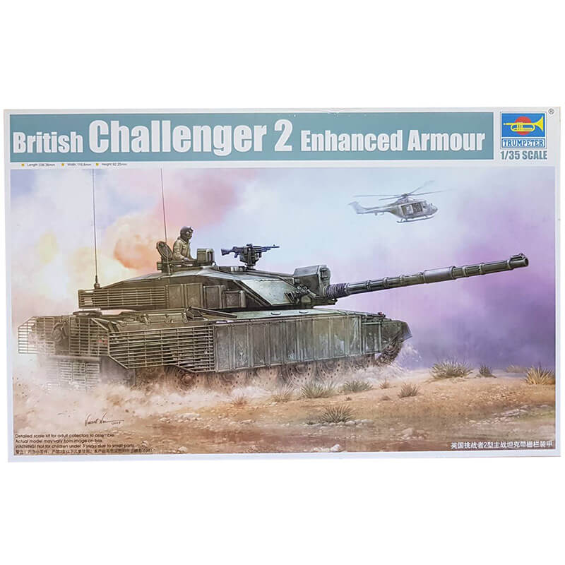 Trumpeter 1/35 British Challenger 2 Enhanced Armour Kit
