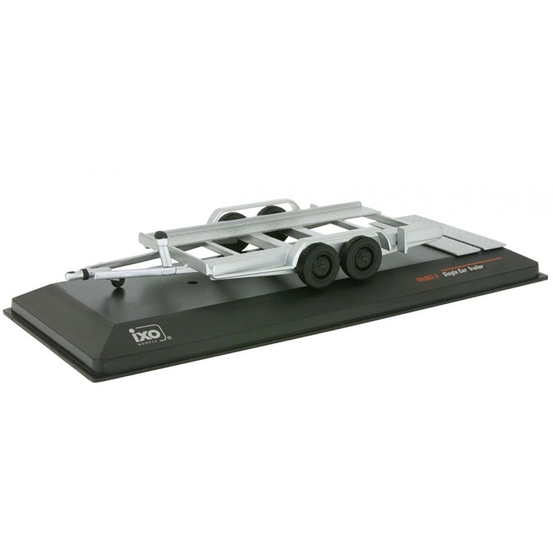 Ixo 1/43 Single Car Trailer (Silver)